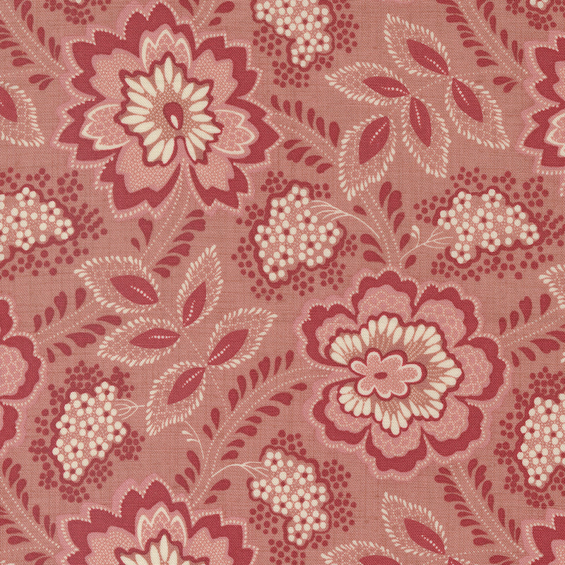 Large Flowers Clay 13943-15