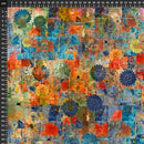 Moden Big Flower - BLUE MULTI 4502-991