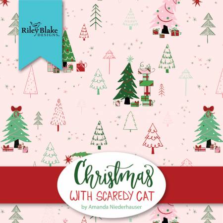 Christmas with Scaredy Cat Charm Squares