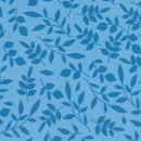 Blue Leaves Backer