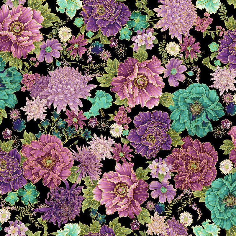 FLEUR-CM3163-BLACK