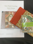 Nine Patch Crossings Table Runner Kit Hints Of Autumn