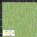 Stof  Small Leaves Green 4502-927