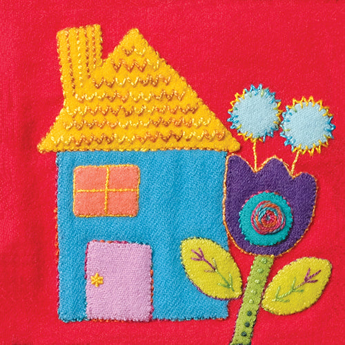 Sue Spargo Pre-cut Wool Applique Pack House