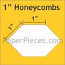1-1/2" Honeycomb Paper Pieces