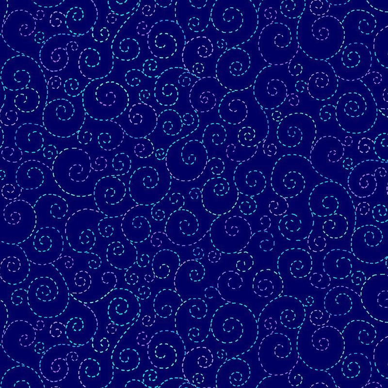 Backer Swirl Navy