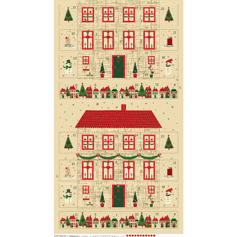 Advent Panel by Stof We Love Christmas