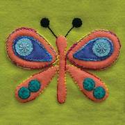 Sue Spargo Pre-cut Wool Applique Pack Butterfly