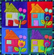 Sue Spargo Pre-cut Wool Applique Pack House