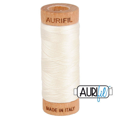 Aurifil Cotton 12wt Chalk 2026