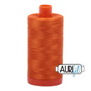 Aurifil Cotton Thread Solid 50wt 1422yds Pumpkin 2150