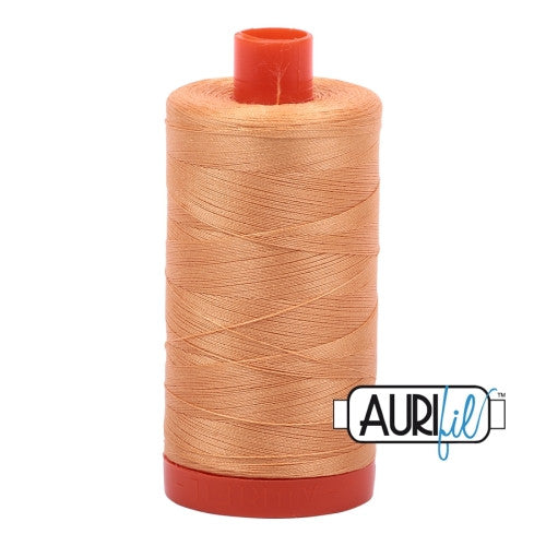 Aurifil Cotton Thread Solid 50wt 1422yds Golden Honey