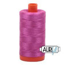 Aurifil Cotton Thread Solid 50wt 1422yds 2588 Light Magenta