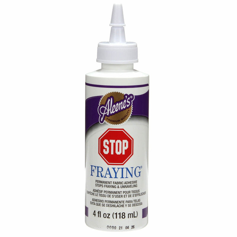 Aleene's Stop Fraying Glue 4oz Bottle