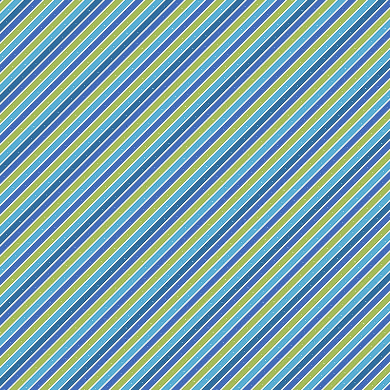Blue/Green Diagonal Stripe