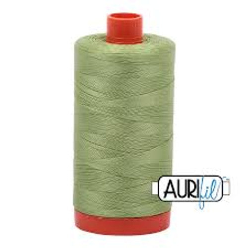 Aurifil Cotton Thread Solid 50wt 1422yds Light Fern 2882