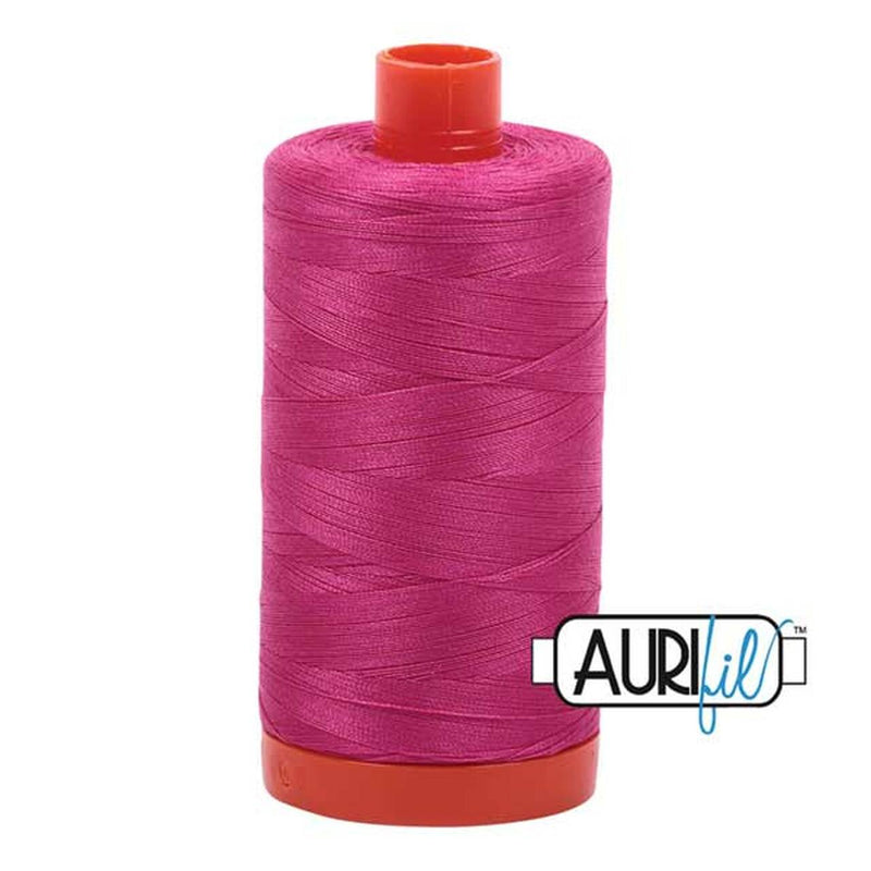 Aurifil Cotton Thread Solid 50wt 1422yds Fuchsia 4020