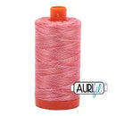 Aurifil Cotton Thread 50wt 1422yds Variegated 4668 Strawberry Parfait