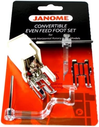 Janome Convertible Even Feed Foot Set Low Shank Models