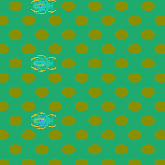Grasshopper Scarab Dot A-9885-G