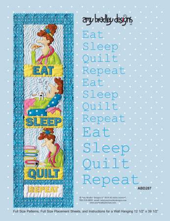 Eat Sleep Quilt Pattern