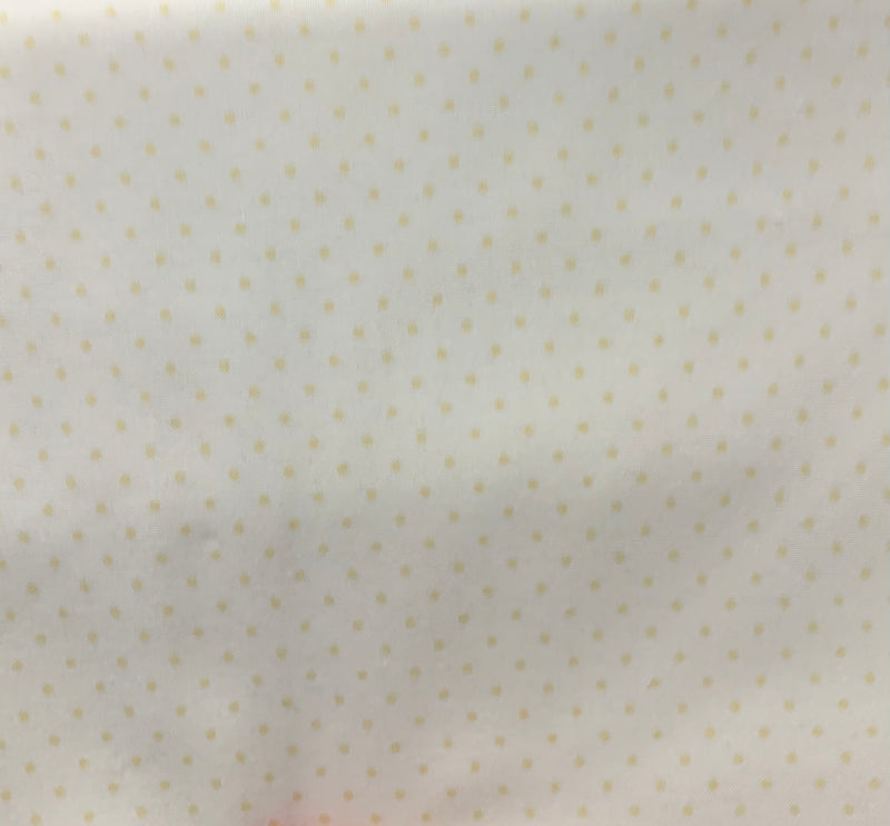 Riley Blake Swiss Dot Cream