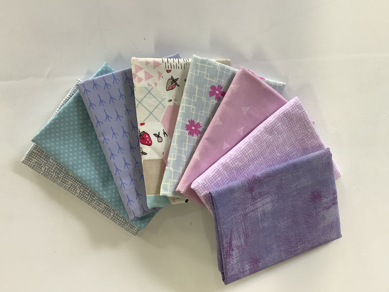 Fat Quarter Bundle Blues & Lavender