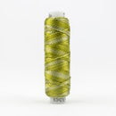 WonderFil Sue Spargo Razzle Variegated Thread - Marsh Grass RZM09
