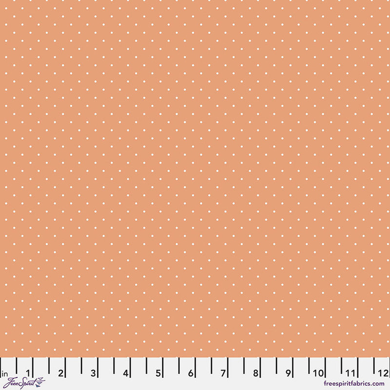 Tula Pink Tiny Dots - Peachy || True Colors
