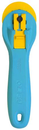 Olfa Splash Rotary Cutter 45mm Aqua