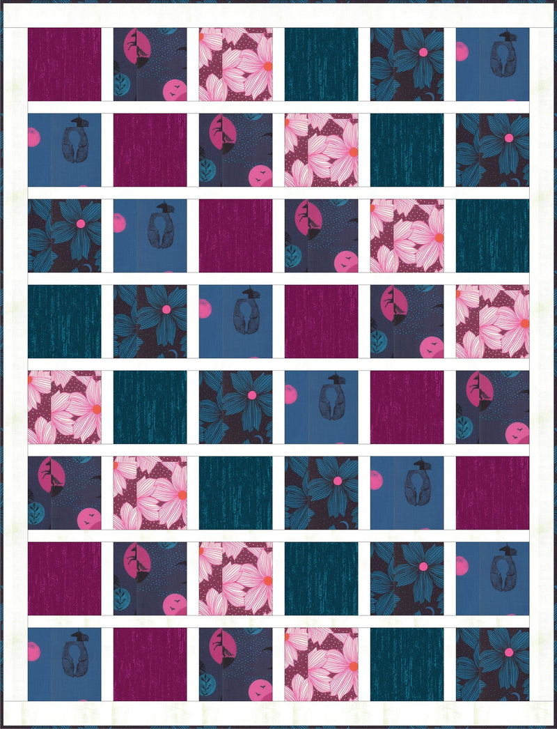 The Six Fat Quarter Quilt Pattern pdf