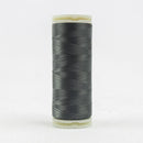 Invisafil Solid 100wt Polyester Thread 400m Dark Grey 122
