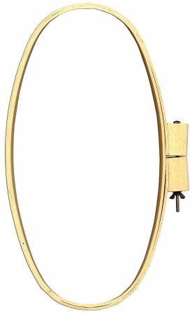 Wood Quilting Hoop 8in x 15in Oval
