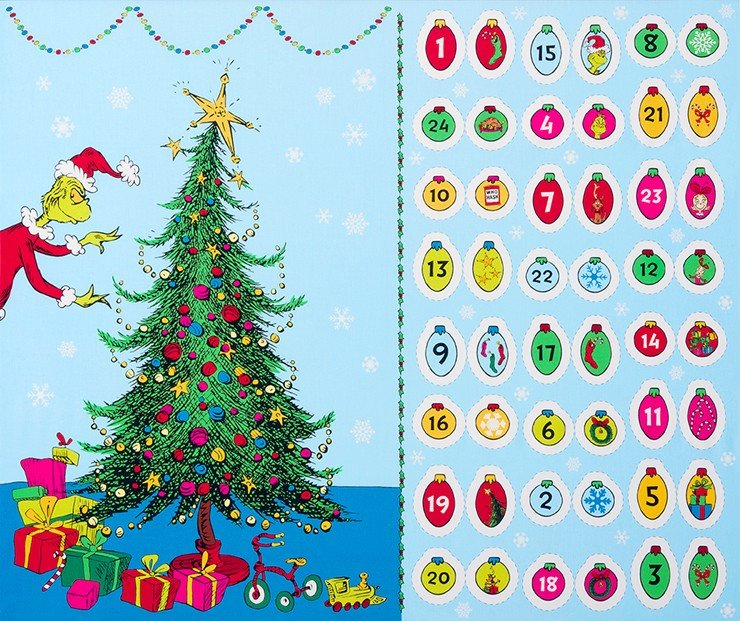 Dr Seuss Grinch ADE-17489-223 Panel