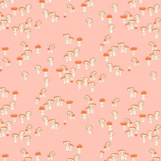 Far Far Away 3 Mushrooms Pink 52756-1