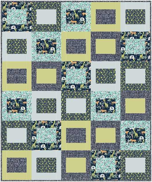Toy Box Quilt Pattern pdf