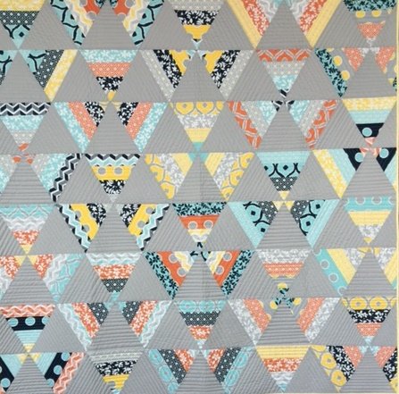 Propellors Jelly Roll Quilt Pattern